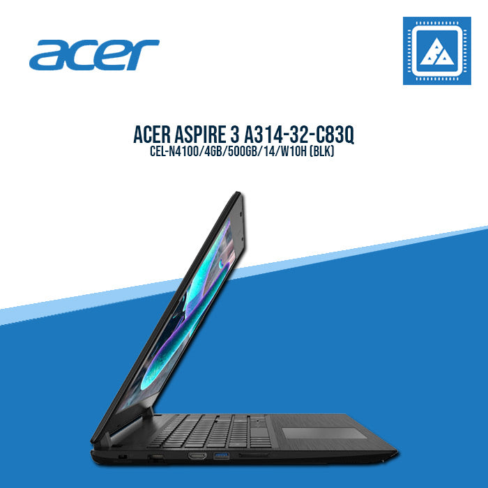 ACER ASPIRE 3 A314-32-C83Q CEL-N4100 /4GB/500GB | BEST FOR STUDENTS LAPTOP ACER ASPIRE 3 A314-32-C83Q CEL-N4100 /4GB/500GB | BEST FOR STUDENTS LAPTOP